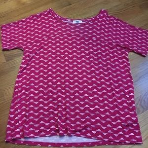 Pink Patterned Shirt